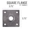 Stz STZ Industries Pipe Decor Iron Flange 1/2 in. 366 SQFL-12-2 - alternate 3